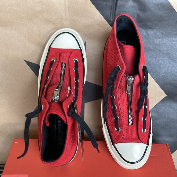 Converse Chuck 70 Zip Hi university red/black/egret WMNS - Picture 13 of 16